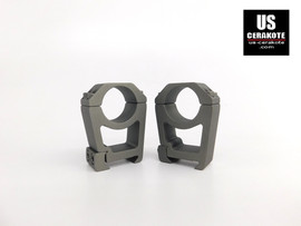Vortex Sport Riflescope Rings 1" Extra High Weaver Style Gun Metal Grey SPT1-XH