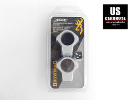 Browning X-Bolt X-Lock 30mm High Integrated Scope Mounts Satin Silver 12512