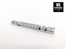 Leupold BackCountry Rail for Browning X-Bolt (1) LA 0-MOA Satin Silver 176396