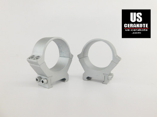 Leupold PRW2 Series 34mm Medium Weaver Style Scope Rings Satin Silver 174086