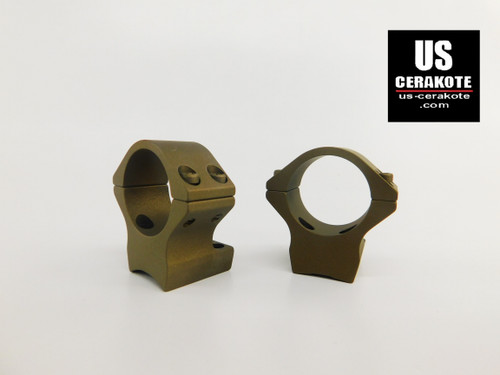 Talley Scope Ring/Base 1" Low for Browning X-Bolt Burnt Bronze 930735