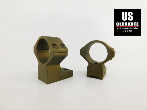 Talley Scope Ring/Base 1" Medium for Remington 700 Burnt Bronze 950700