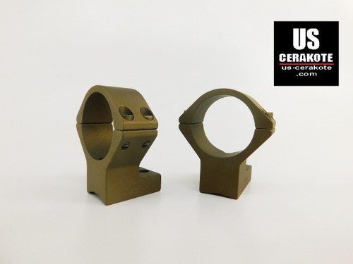 Talley Scope Ring/Base 30mm High for Remington 700 Burnt Bronze 750700
