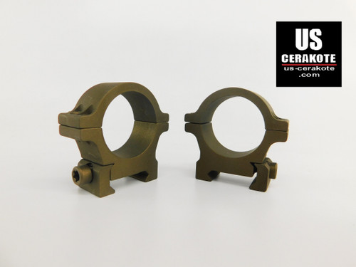 Leupold Open Range 30mm Low Weaver-Style Scope Rings Burnt Bronze 180946