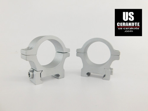 Leupold Open Range 30mm Low Weaver-Style Scope Rings Satin Silver 180946