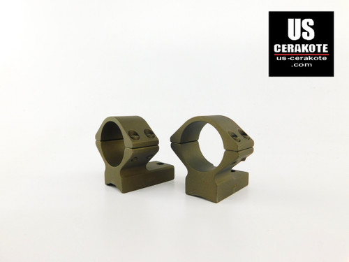 Talley Scope Ring/Base 1" Low for Remington 700 Burnt Bronze 93X700