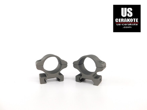 Leupold Rifleman Scope Rings 1" Medium Gun Metal Grey 55860