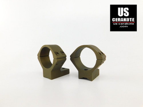 Talley Scope Ring/Base 30mm Low for Remington 700 Burnt Bronze 730700