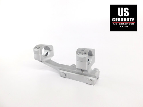 Warne Gen 2 Extended Skeletonized 1" MSR Mount Satin Silver XSKEL1TW Warne Gen 2 Extended Skeletonized 1" MSR Mount Satin Silver XSKEL1TW