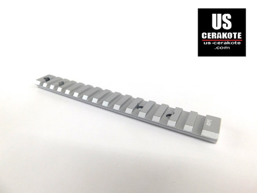 Warne Tikka T3 Mountain Tech Tactical Rail 0-MOA Satin Silver 76T3M