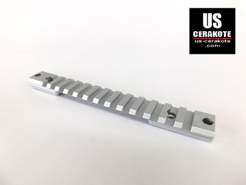 Warne Remington 700 LA Vapor Picatinny Rail 0-MOA Satin Silver V472M Warne Remington 700 LA Vapor Picatinny Rail 0-MOA Satin Silver V472M