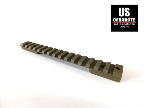 Warne Howa/Vanguard LA Vapor Picatinny Rail Flat Dark Earth V451-20MOA