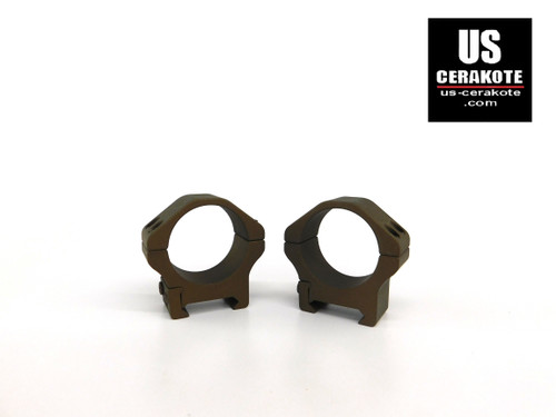 Warne Maxima Horizontal 30mm, PA Low Rings Burnt Bronze 513M