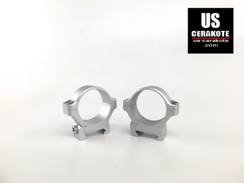 Leupold BackCountry Cross-Slot 34mm Medium Rings Satin Silver 183391
