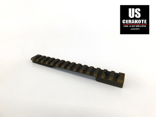 Warne Howa/Vanguard SA Vapor Picatinny Rail Burnt Bronze V450-20MOA