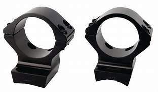 Browning X-Bolt X-Lock l" Low Integrated Scope Mounts Matte 12501