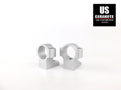 Leupold BackCountry Tikka T3/T3x Hunter 2-PC 1" High Rings Satin Silver 171103