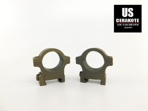 Leupold Open Range 1" Medium Weaver-Style Scope Rings Smoked Bronze 180944