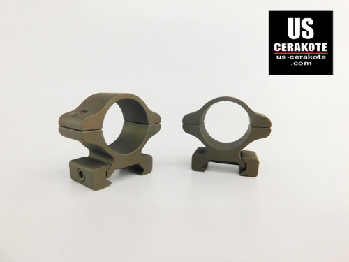 Leupold Rifleman Scope Rings 1" Medium Smoked Bronze 55860