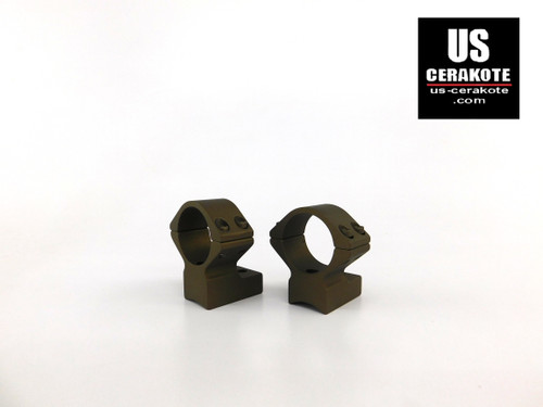 Talley Ring/Base 1" Medium for Winchester Mod 70 STD Caliber Burnt Bronze 940702