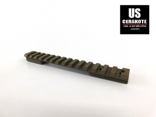 Warne Howa/Vanguard SA Vapor Picatinny Rail 0 MOA Flat Dark Earth V450M