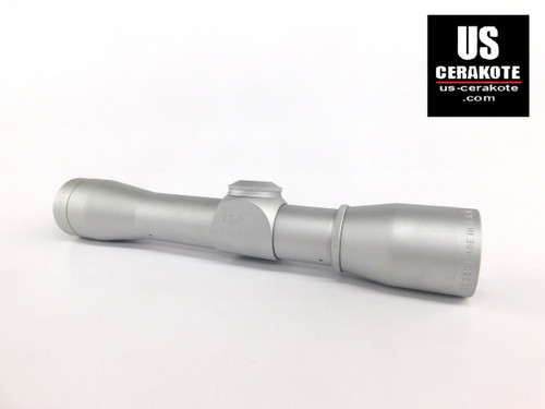 Leupold M8 4x ER Duplex Reticle Satin Silver USED-1