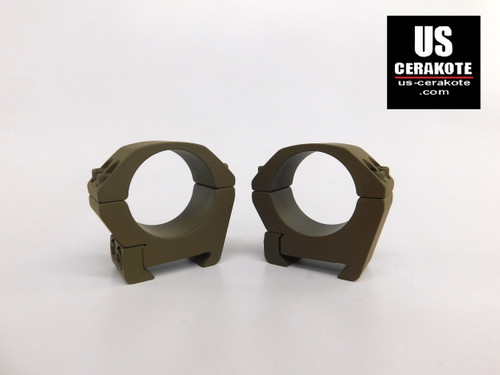 Vortex Sport Riflescope Rings 30mm Medium Weaver Style Flat Dark Earth SPT30-M