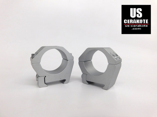 Vortex Sport Riflescope Rings 30mm Medium Weaver Style Satin Silver SPT30-M