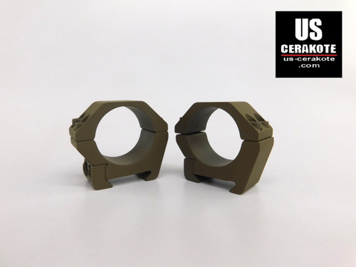 Vortex Sport Riflescope Rings 30mm Low Weaver Style Flat Dark Earth SPT30-L