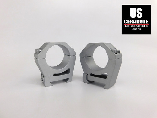 Vortex Sport Riflescope Rings 30mm High Weaver Style Satin Silver SPT30-H