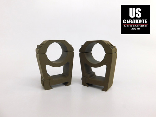 Vortex Sport Riflescope Rings 1" Extra High Weaver Style Flat Dark Earth SPT1-XH