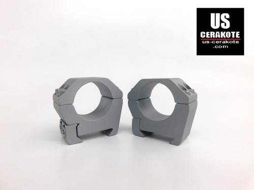 Vortex Sport Riflescope Rings 1" Low Weaver Style Crushed Silver SPT1-L