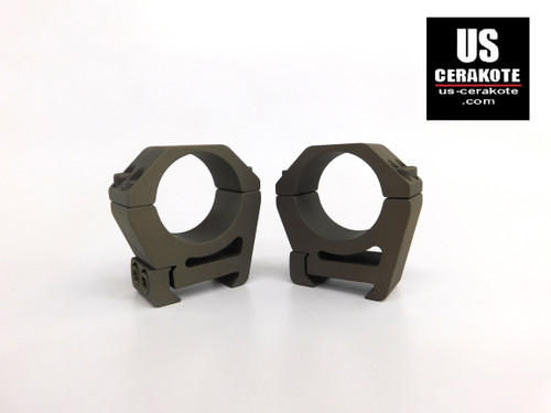 Vortex Sport Riflescope Rings 30mm High Weaver Style Smoked Bronze SPT30-H