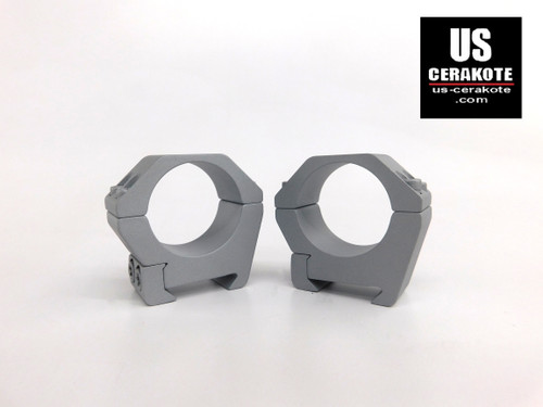 Vortex Sport Riflescope Rings 30mm Medium Weaver Style Crushed Silver SPT30-M