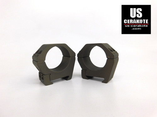 Vortex Sport Riflescope Rings 30mm Medium Weaver Style Smoked Bronze SPT30-M