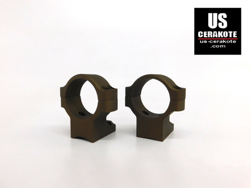 Leupold BackCountry Browning X-Bolt 30mm High Rings Burnt Bronze 171123