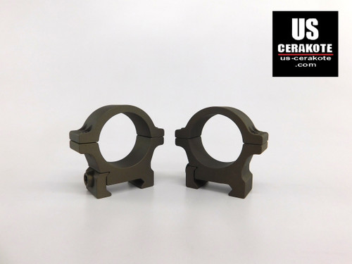 Leupold Open Range 30mm Low Weaver-Style Scope Rings Smoked Bronze 180946