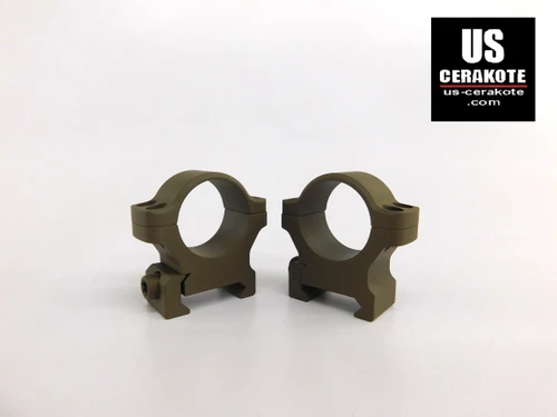 Leupold BackCountry Cross-Slot 1" Medium Weaver Style Rings Flat Dark Earth 175117