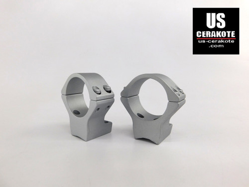 Talley Scope Ring/Base 30mm Medium for Browning X-Bolt Satin Silver 740735