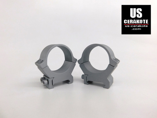 Leupold PRW2 Series 30mm Medium Weaver Style Scope Rings Crushed Silver 174084