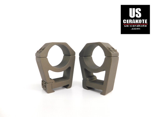 Vortex Sport Scope Rings 30mm Extra High Weaver Style Smoked Bronze SPT30-XH