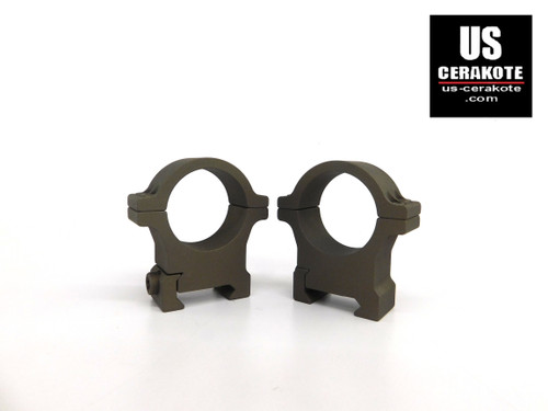 Leupold Open Range 30mm High Weaver-Style Scope Rings Smoked Bronze 180948