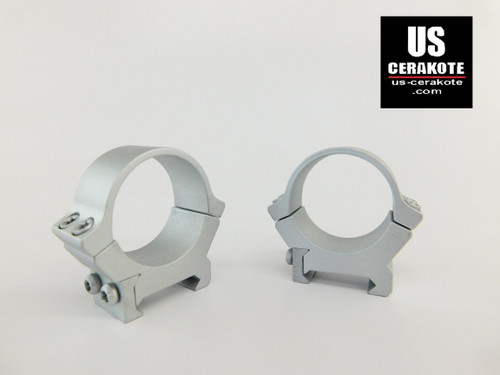 Leupold PRW2 Series 30mm Low Weaver-Style Scope Rings Satin Silver 174083