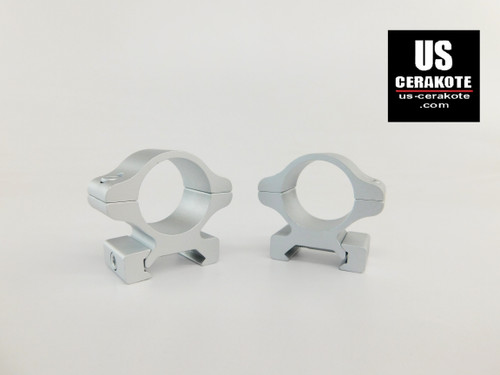 Leupold Rifleman Scope Rings 1" Medium Satin Silver 55860