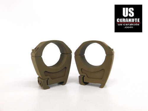 Vortex Pro Series 34mm High Weaver Style Scope Rings Flat Dark Earth PR34-H