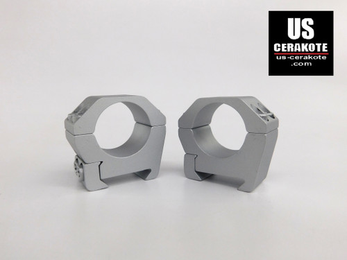 Vortex Sport Riflescope Rings 1" Low Weaver Style Satin Silver SPT1-L