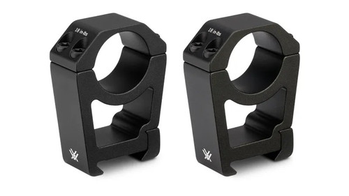 Vortex Sport Riflescope Rings 1" Extra High Weaver Style Matte SPT1-XH