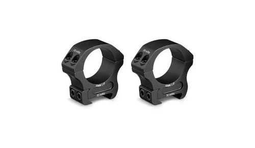 Vortex Pro Series 30mm Medium Weaver Style Scope Rings Matte PR30-M