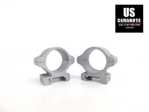 Leupold Rifleman Scope Rings 30mm Medium Crushed Silver 171478