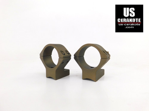 Talley Ring/Base 30mm Med. CVA Cascade Exten Front Burnt Bronze 74X725